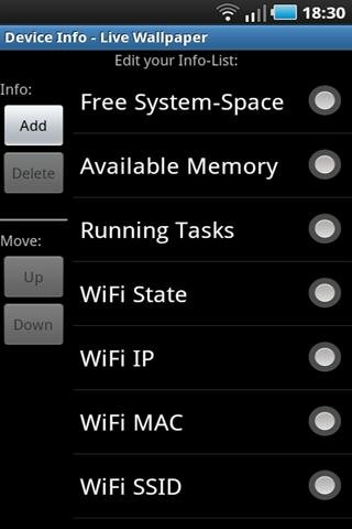 Device Info - Live Wallpaper截图2