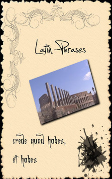 My Latin Phrasebook截图