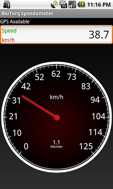 BluTorq Speedometer截图1