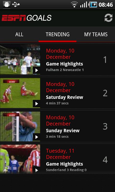 ESPN Goals截图11