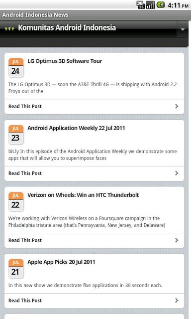 News for Android截图2