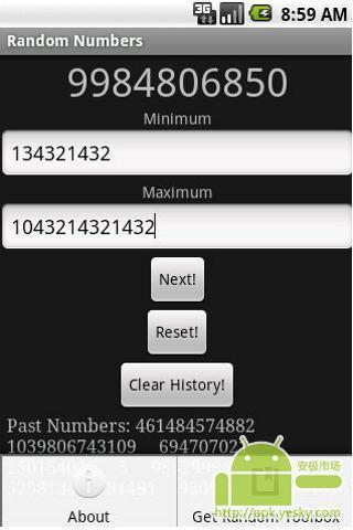 Random Numbers截图2