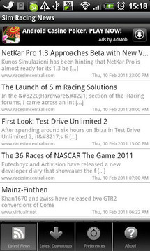 Sim Racing News截图