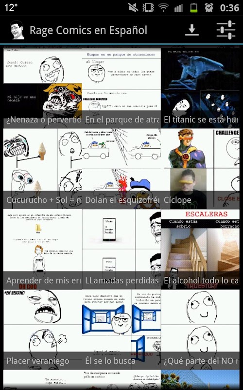 Rage Comics Espa&ntilde;ol截图5