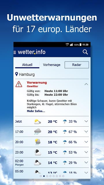 wetter.info截图3