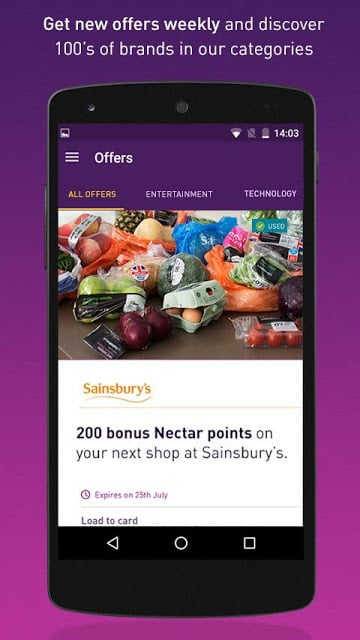 Nectar - Offers and Rewards截图7