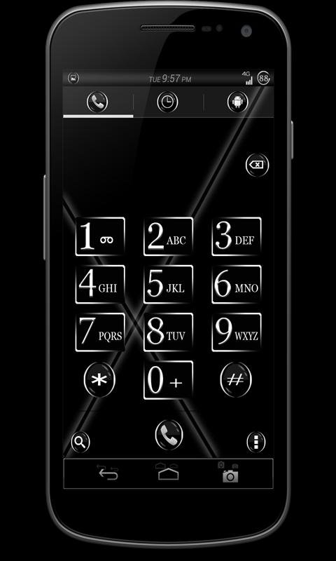 CM10 JB Theme: BLIZZARD FREE截图1