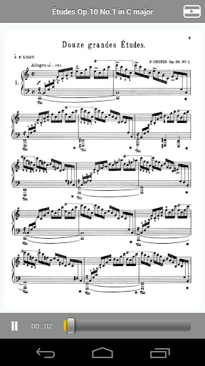 SyncScore - Chopin &Eacute;tudes Lite截图3