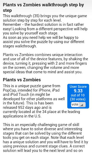 Plants VS Zombies Free截图3