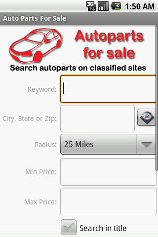 Auto Parts For Sale截图2