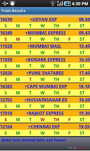 IndRail Indian Railway App截图5