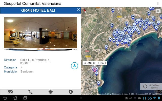 Comunitat Valenciana Geoportal截图5