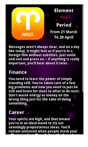 Free Horoscope Lite截图1