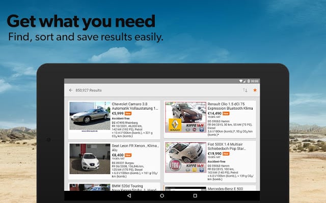 mobile.de – vehicle market截图2