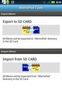 MemoPad Tools截图