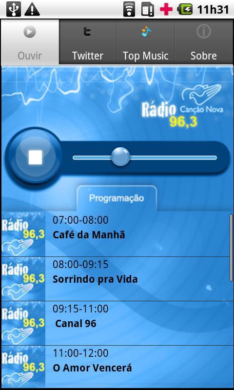 Radio FM - Can&ccedil;&atilde;o Nova截图5