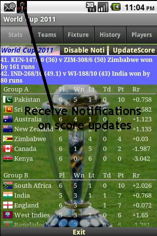 Cricket World Cup 2011 (Full)截图7
