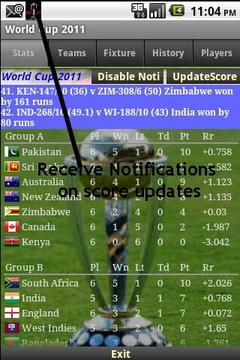 Cricket World Cup 2011 (Full)截图