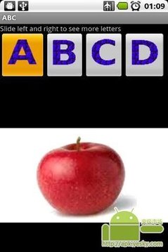 ABC字母单词表截图