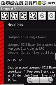 Liverpool FC News 2012截图