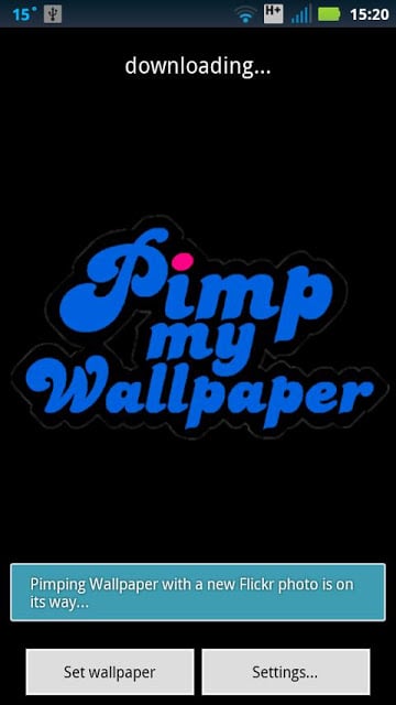 Pimp My Wallpaper with Flickr截图1