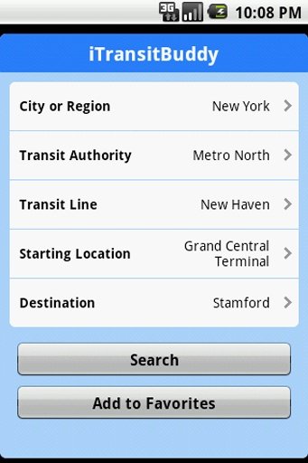 iTransitBuddy Metro North Lite截图3