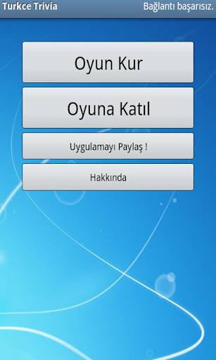 Turkce Trivia Oyunu Bluetooth截图4