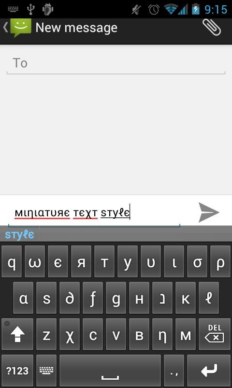Text Styler Keyboard - Mini截图2