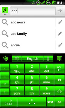 GOKeyboard PoisonGreen - Free截图