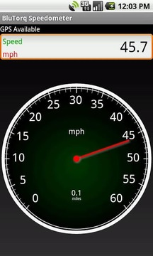BluTorq Speedometer截图