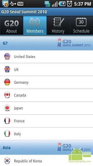 G20 Seoul Summit 2010截图1