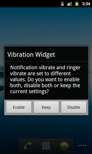 Vibration Widget截图1