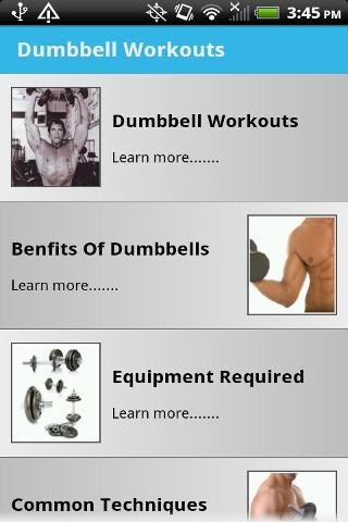 Dumbbell Workouts Free截图3