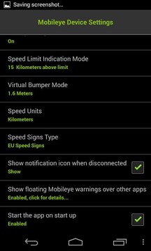 Mobileye 5 - Series pro app截图