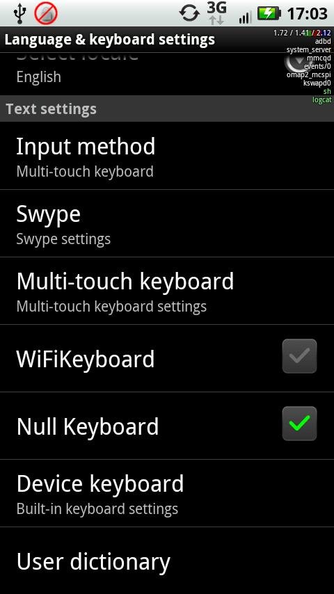 Null Keyboard截图1