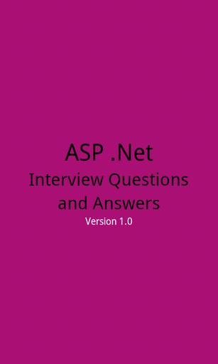 ASP .Net Interview Questions截图3