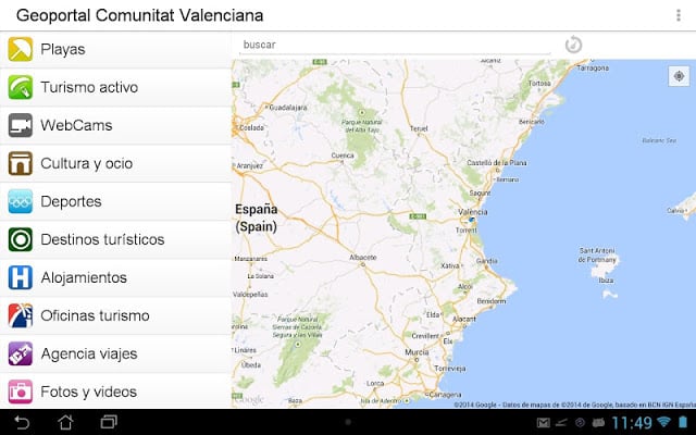 Comunitat Valenciana Geoportal截图6