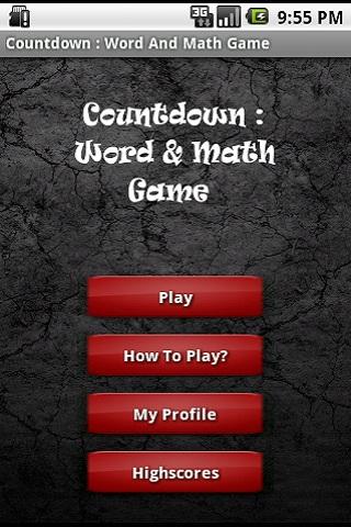 Countdown : Word &amp; Math Game截图1