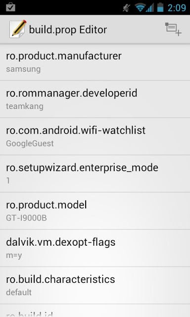 build.prop Editor截图3
