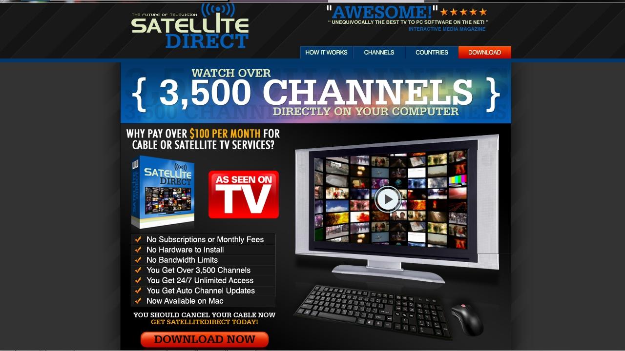 Watch Satellite TV on Your PC截图1