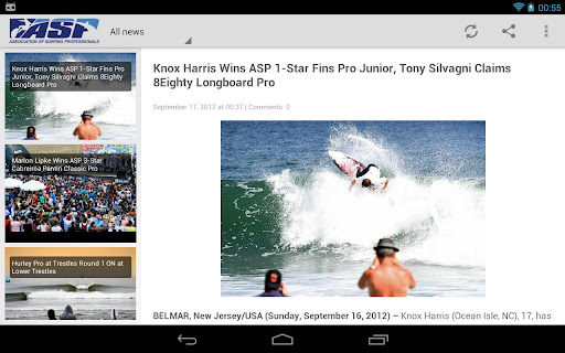 ASP Surfing News截图6