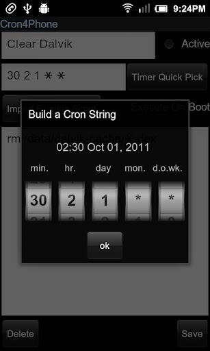 Cron4Phone截图1