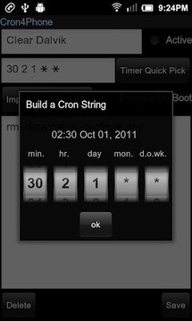 Cron4Phone截图