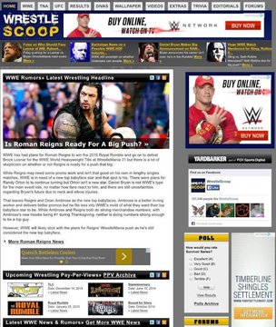 WrestleScoop截图