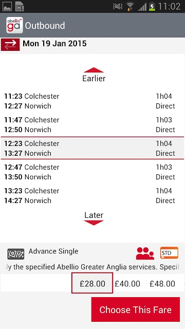 Greater Anglia Tickets截图8