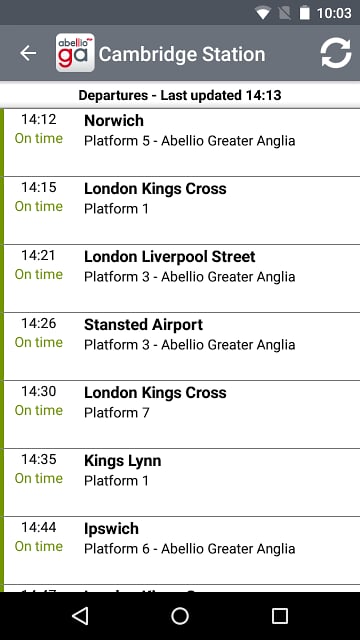 Greater Anglia Tickets截图11