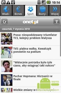 Onet.pl新闻截图