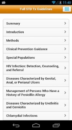 STD Treatment Guide截图1