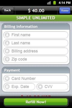 手机账单支付 Instant Cell Phone Bill Pay截图