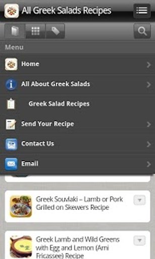 All Greek Salads Recipes App截图1